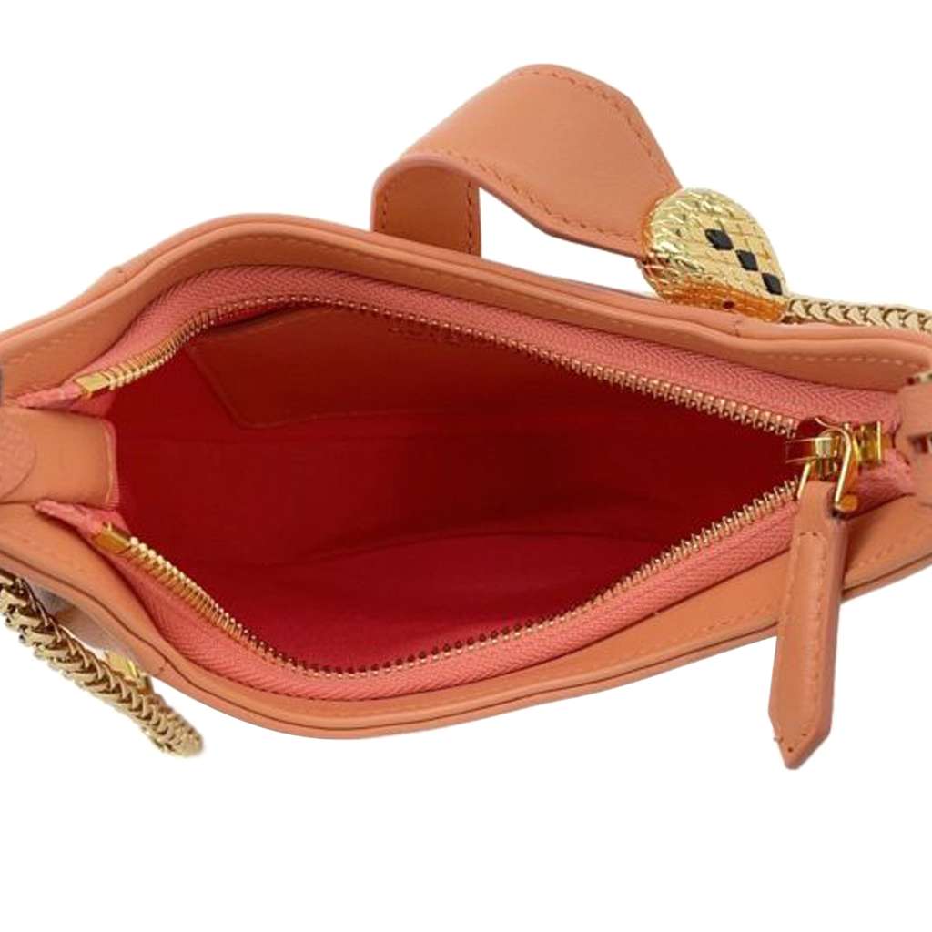 Bvlgari Small Leather Serpenti Ellipse Satchel - 4