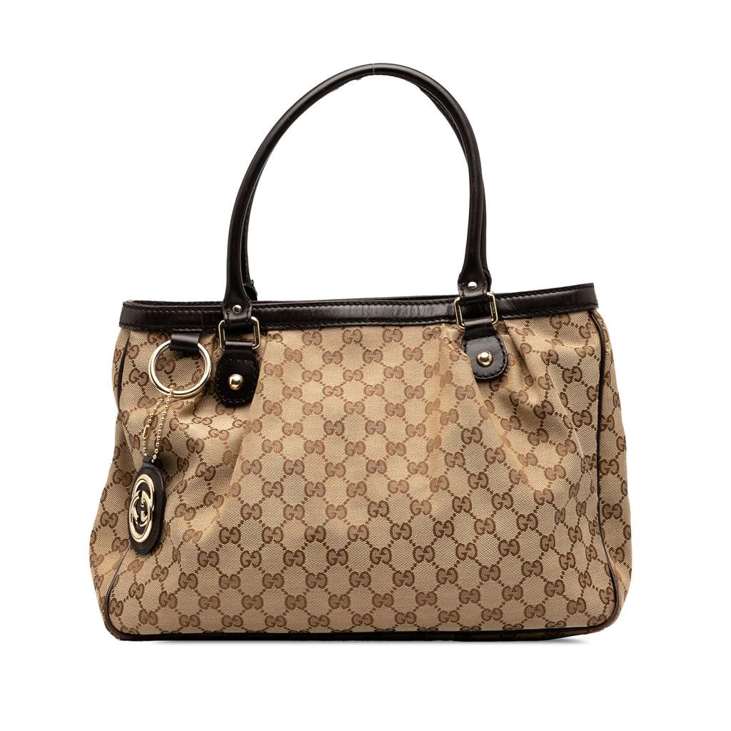 Gucci GG Canvas Sukey Tote