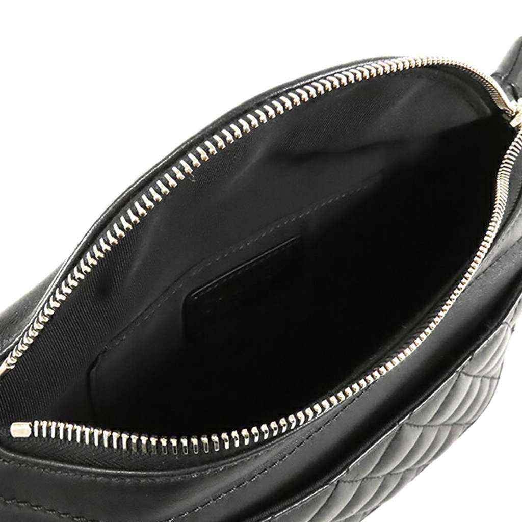 Chanel Quilted Crumpled Lambskin Front Pocket Belt Bag - 4