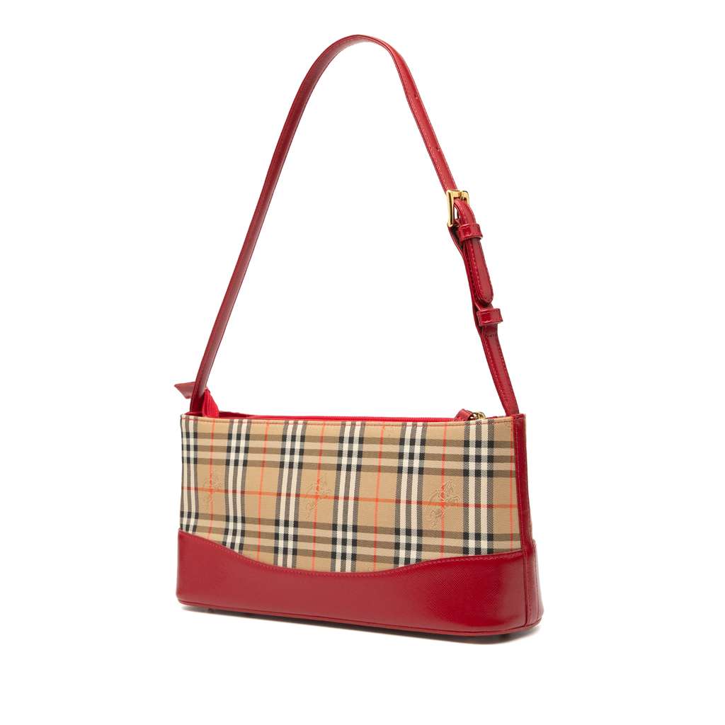 Burberry Haymarket Check Shoulder Bag - 2