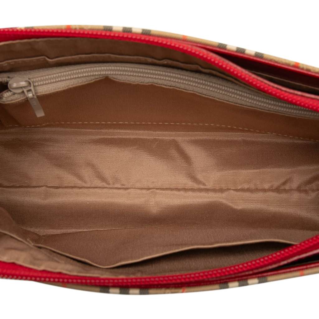 Burberry Haymarket Check Shoulder Bag - 4