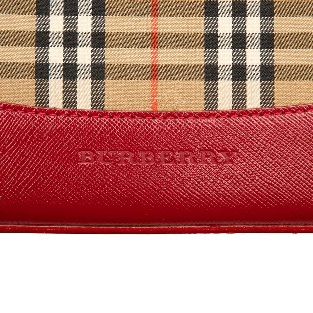 Burberry Haymarket Check Shoulder Bag - 5