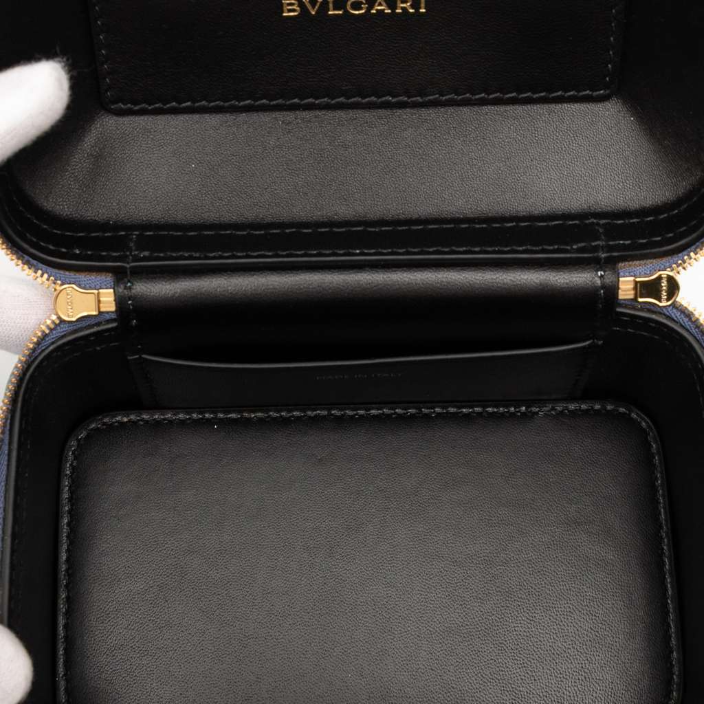 Bvlgari Grained Calfskin Serpenti Forever Vanity Bag - 4