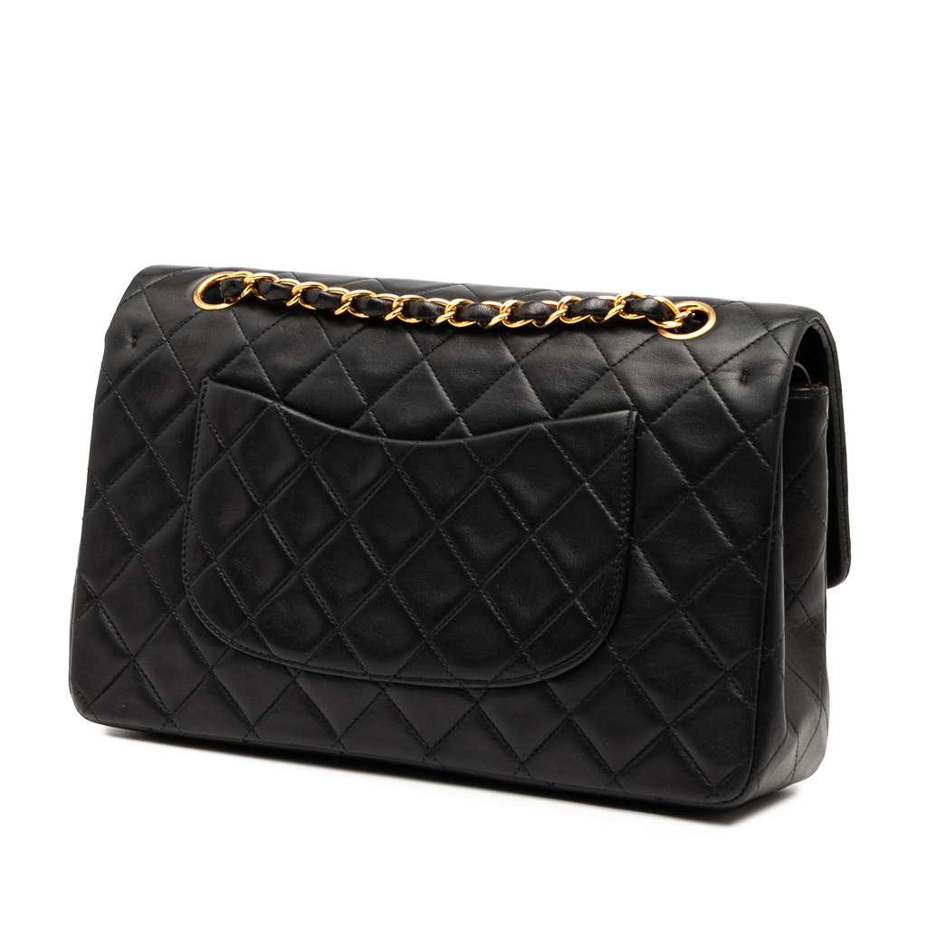 Chanel Medium Classic Lambskin Double Flap - 2