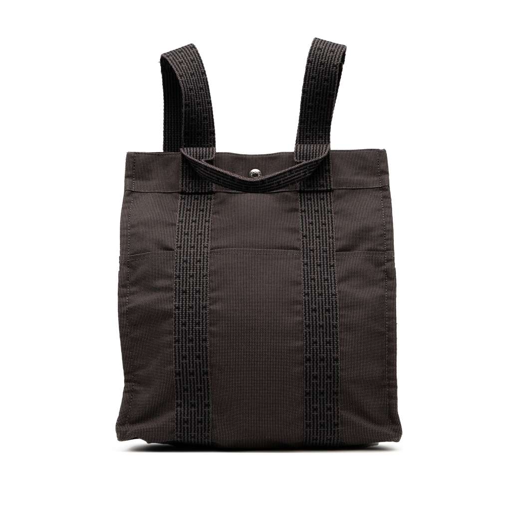 Hermès Canvas Herline Backpack MM