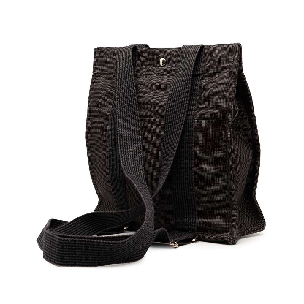 Hermès Canvas Herline Backpack MM - 2