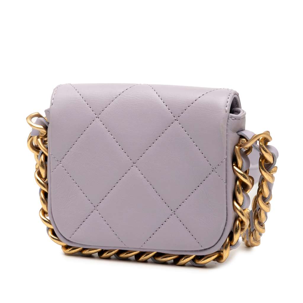 Chanel Mini Quilted Calfskin Framing Chain Flap - 2