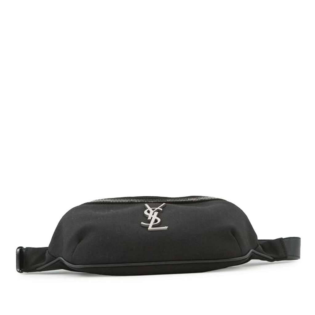 Saint Laurent Canvas Monogram Belt Bag - 3