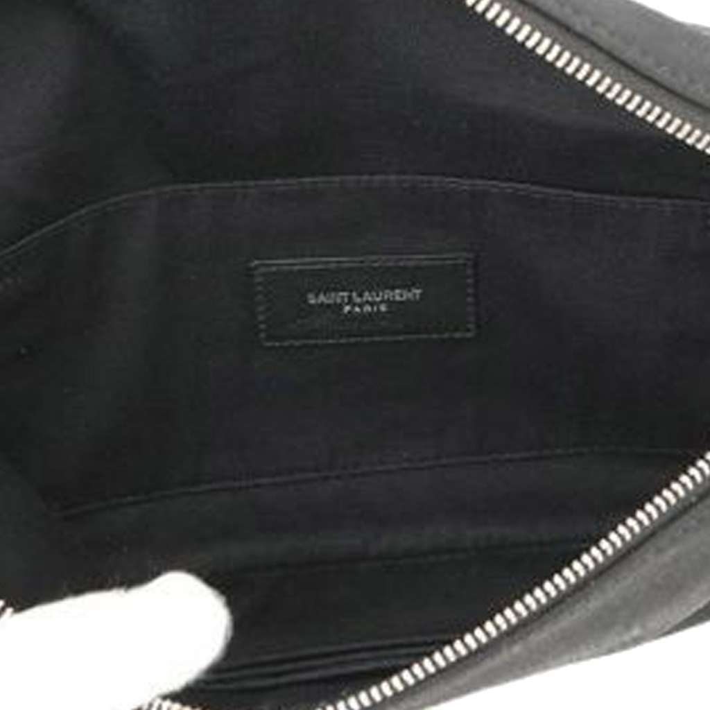 Saint Laurent Canvas Monogram Belt Bag - 4