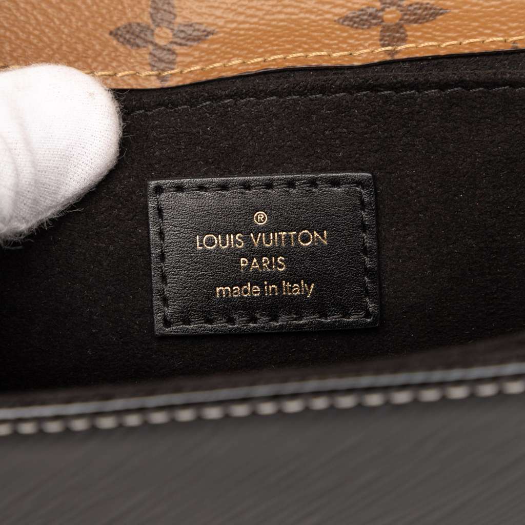 Louis Vuitton Shiny Epi Leather and Monogram Reverse Mini Pochette Metis - 5