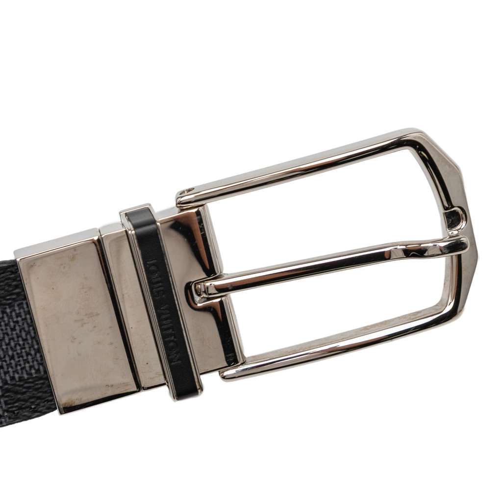 Louis Vuitton Damier Graphite Pont Neuf Belt - 4