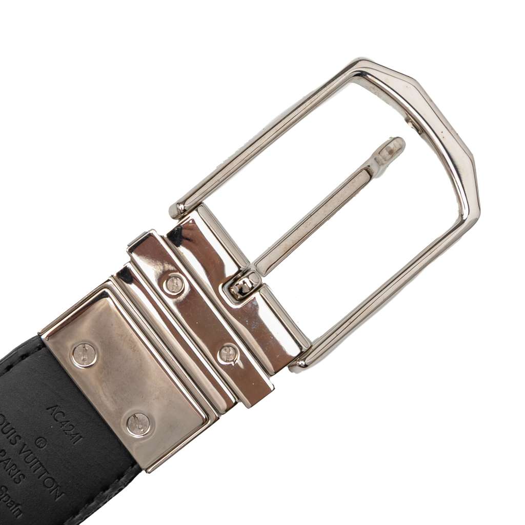 Louis Vuitton Damier Graphite Pont Neuf Belt - 5