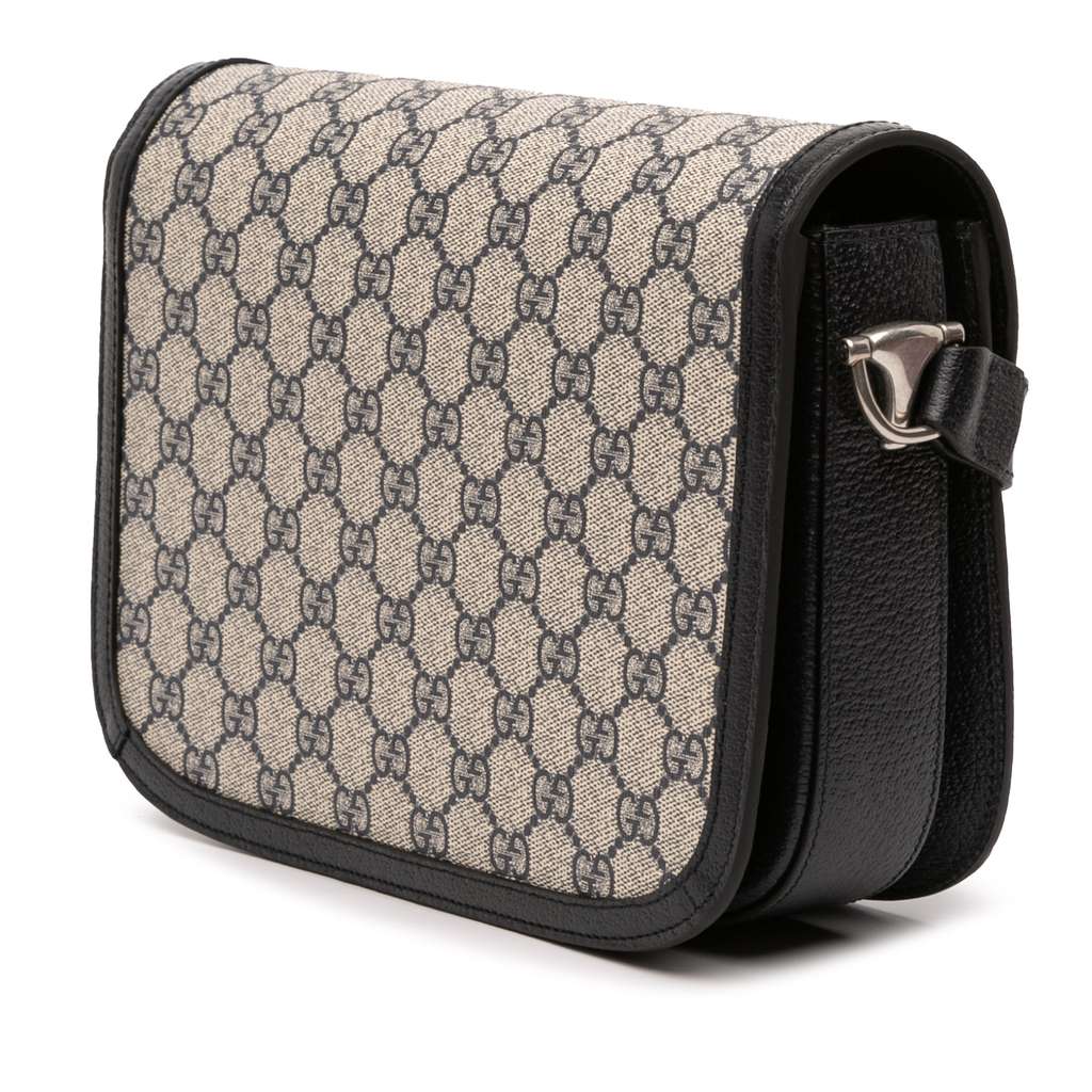 Gucci Medium GG Supreme Horsebit 1955 Shoulder Bag - 2