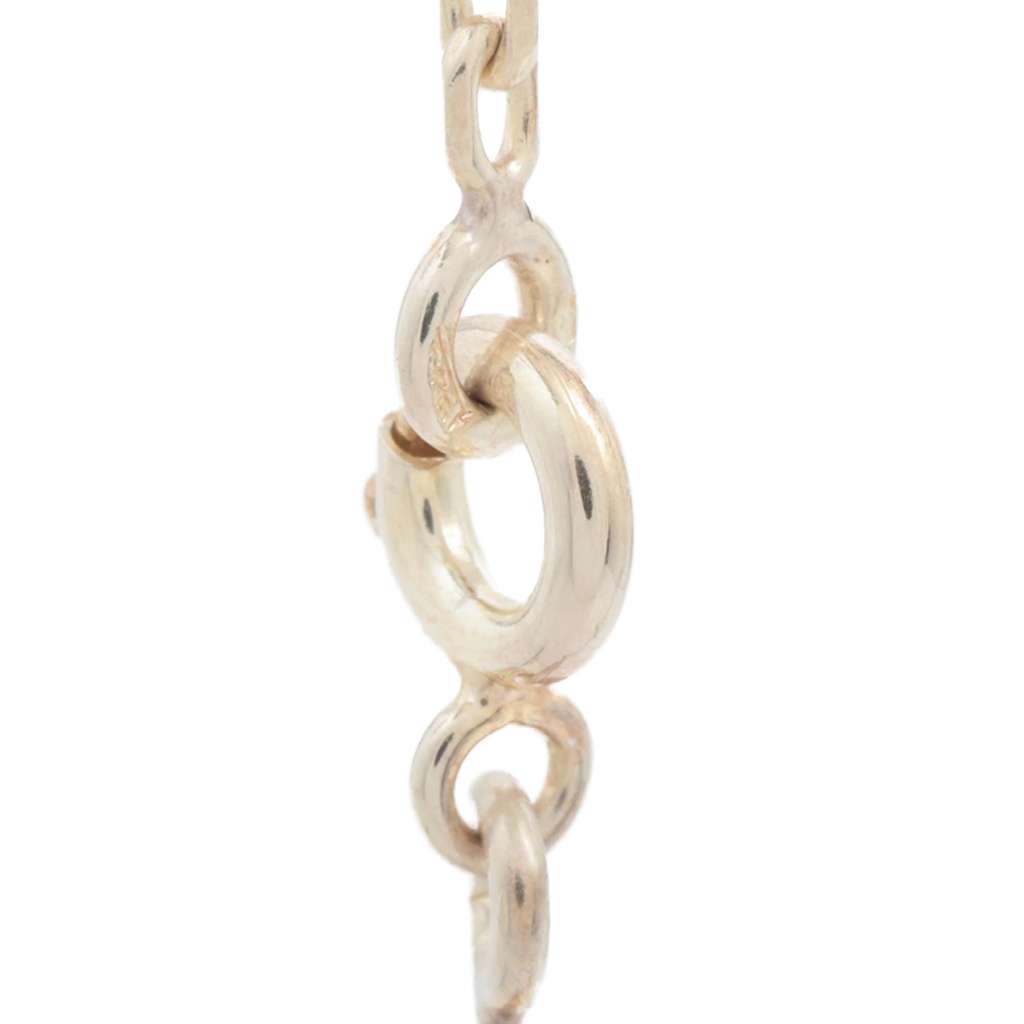 Hermès Sterling Silver Evelyne Eclipse Pendant Necklace - 4