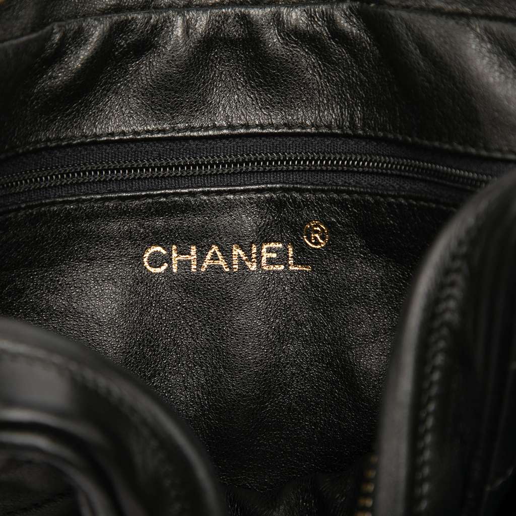 Chanel CC Chevron Quilted Lambskin Tassel Camera Case - 5