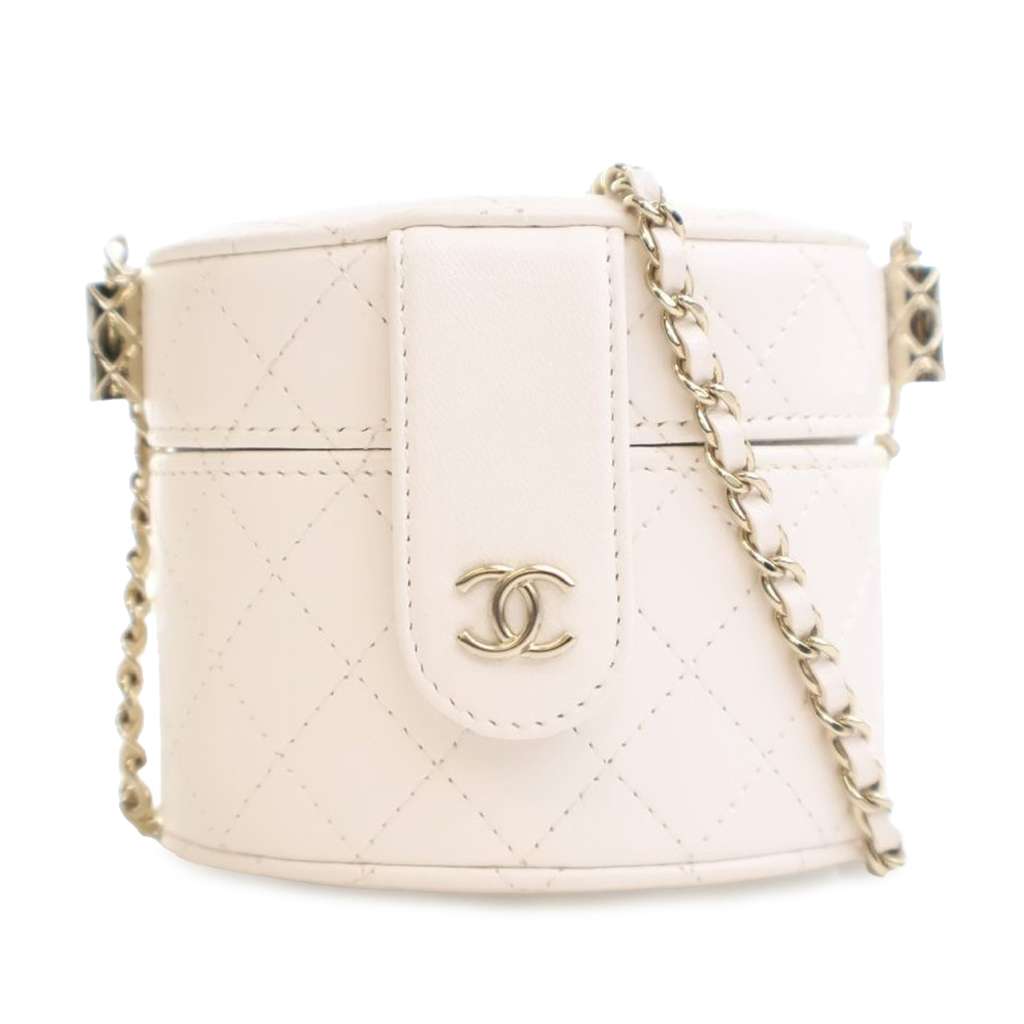Chanel Mini Quilted Lambskin CC Allure Vanity Case