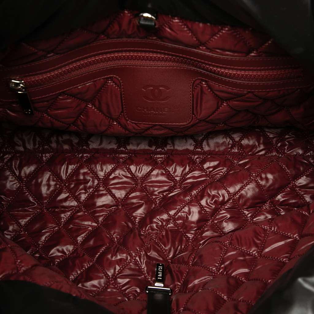 Chanel Medium Quilted Nylon Coco Cocoon Tote - 4