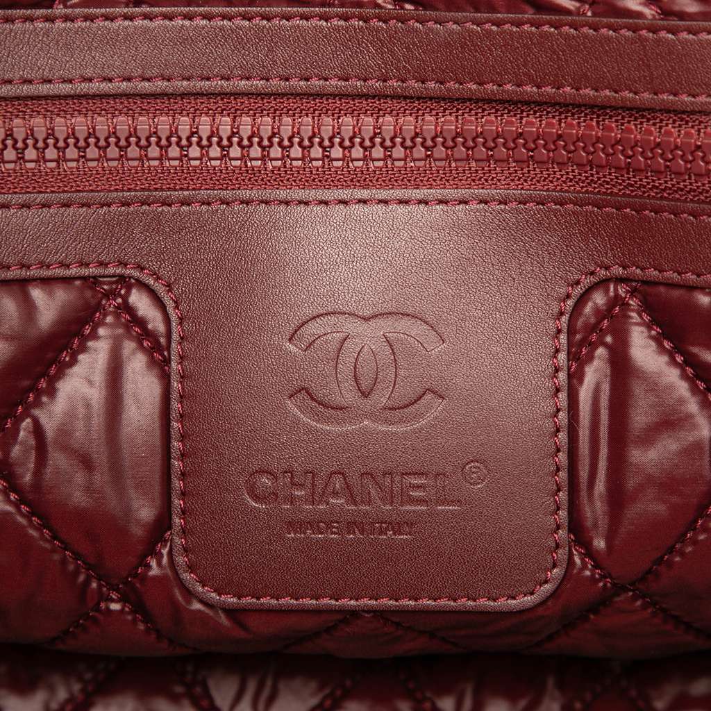 Chanel Medium Quilted Nylon Coco Cocoon Tote - 5