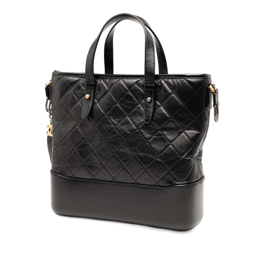 Chanel Medium Quilted Calfskin Gabrielle Shopping Satchel - 2