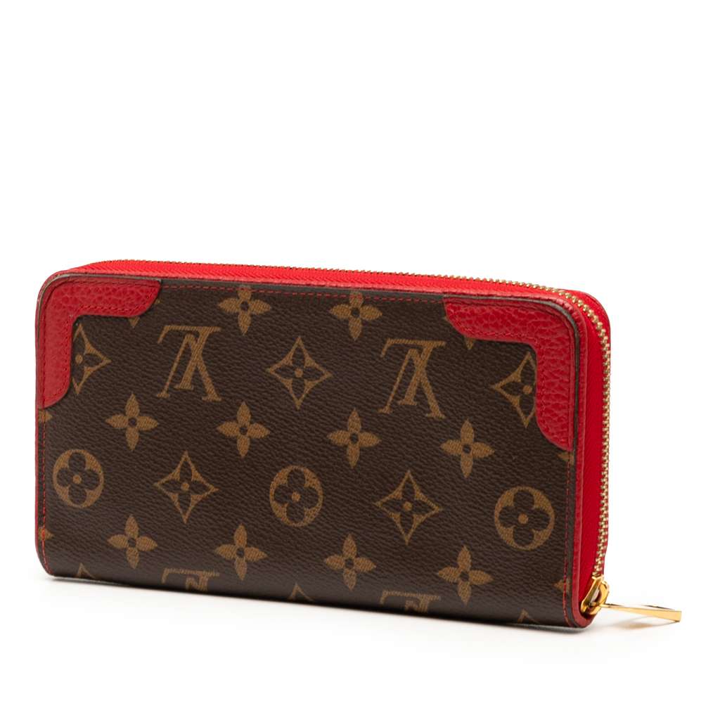 Louis Vuitton Monogram Retiro Zippy Wallet - 2
