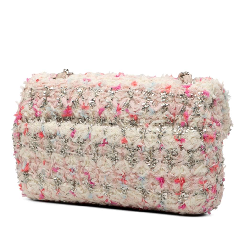 Chanel Mini Rectangular Classic Tweed Single Flap - 2