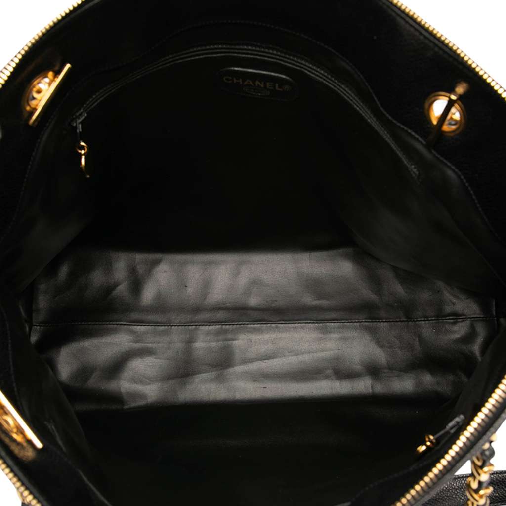Chanel CC Caviar Chain Zip Tote - 4