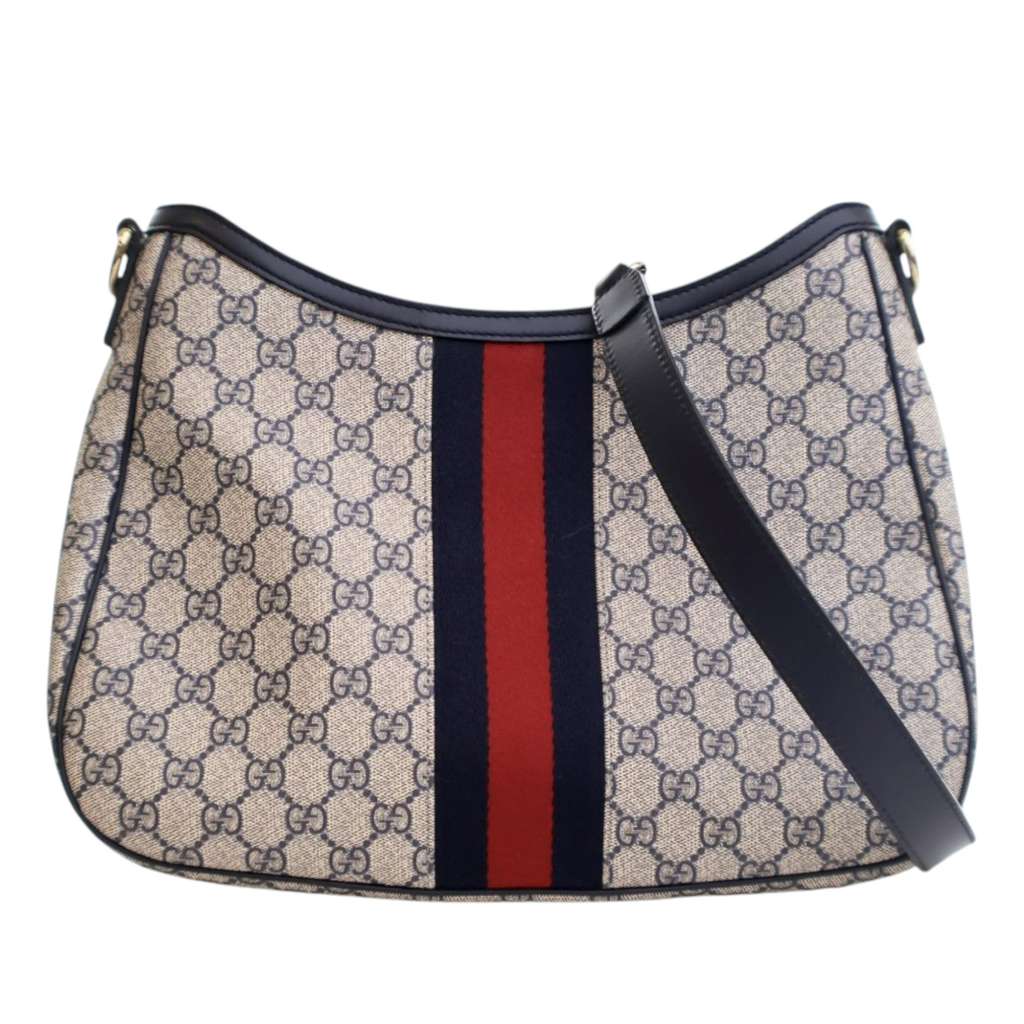 Gucci GG Supreme Web Shoulder Bag