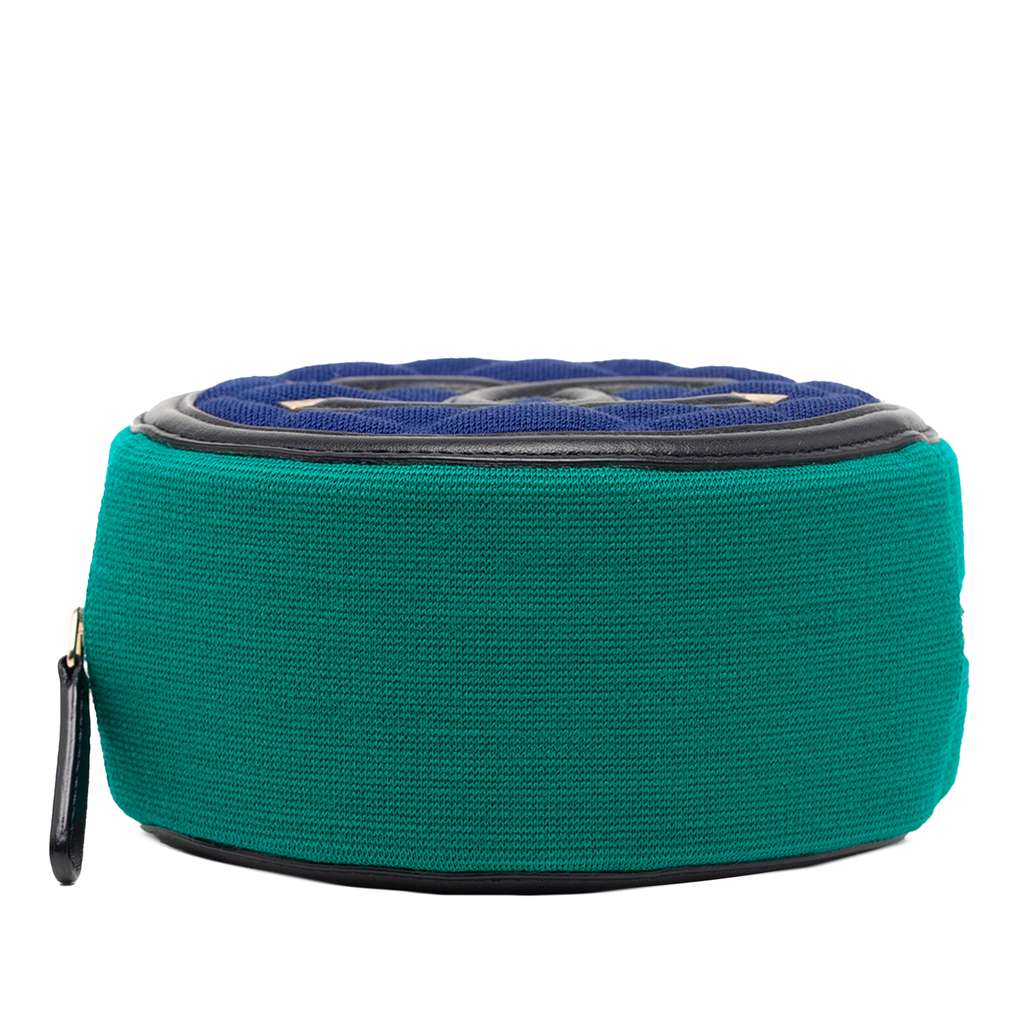 Chanel Tricolor Jersey CC Filigree Round Crossbody - 3