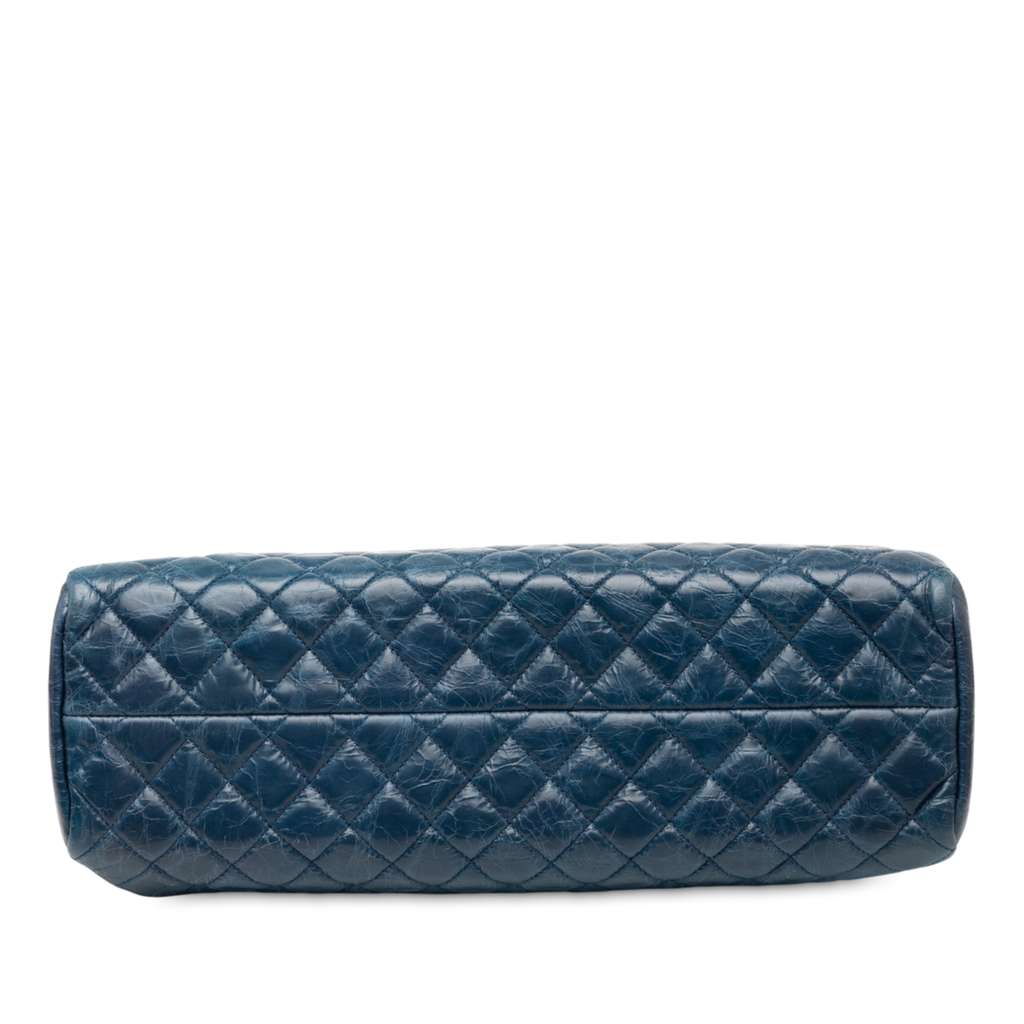 Chanel Medium Aged Calfskin Just Mademoiselle Bowling Bag - 3