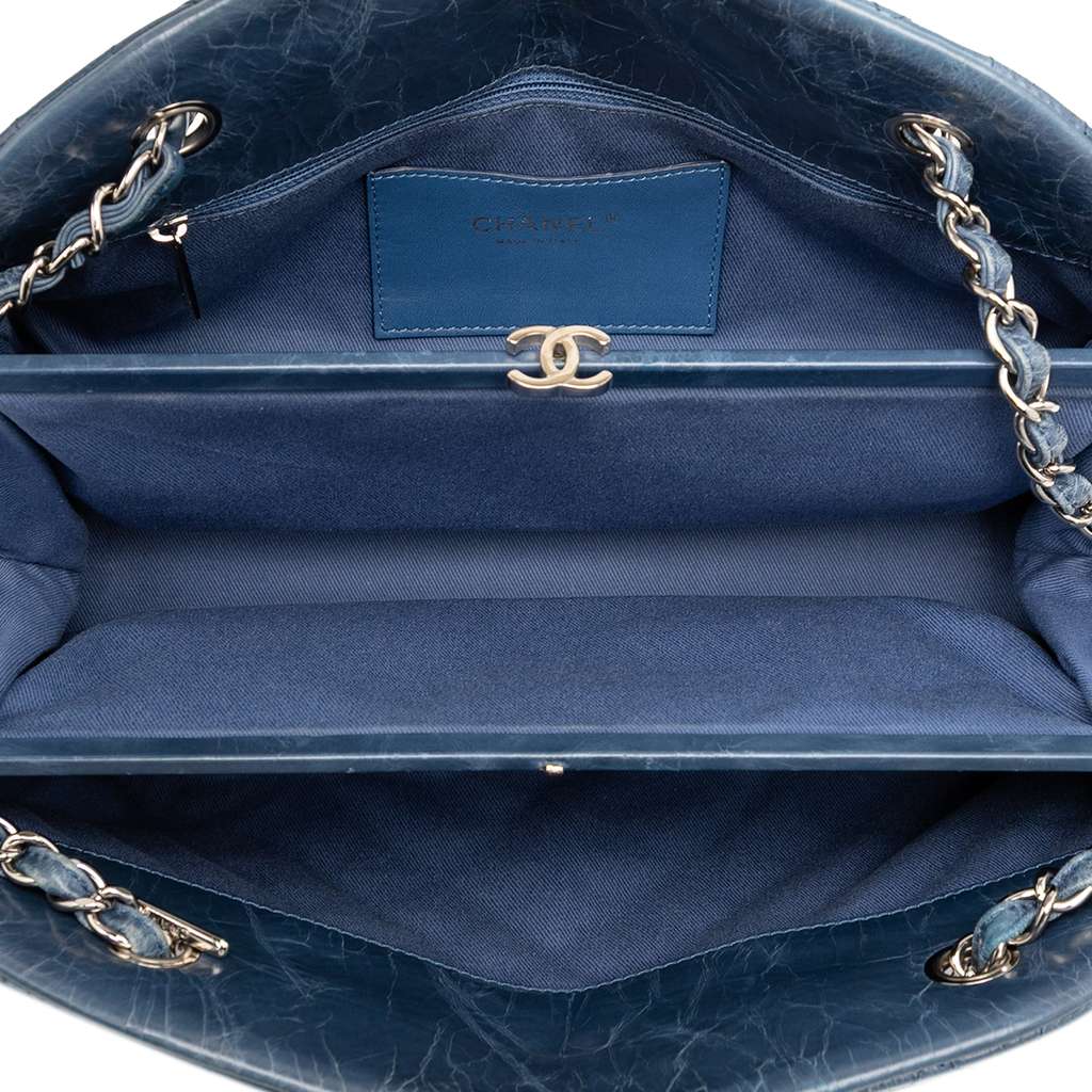 Chanel Medium Aged Calfskin Just Mademoiselle Bowling Bag - 4