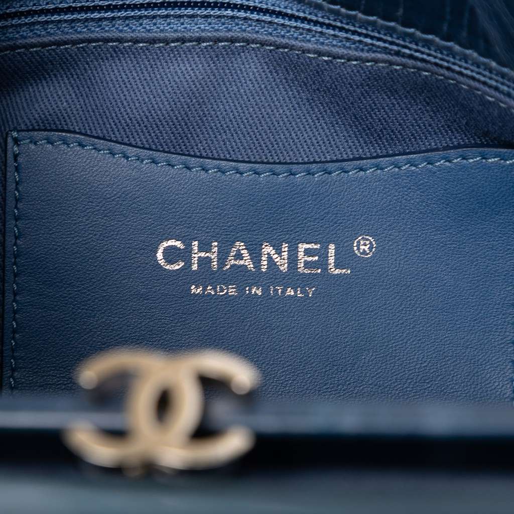 Chanel Medium Aged Calfskin Just Mademoiselle Bowling Bag - 5