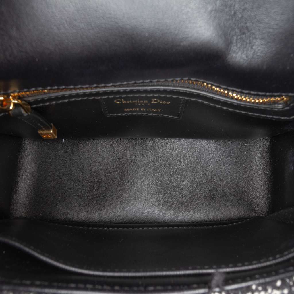 Dior Small Tweed Macrocannage Caro Bag - 4