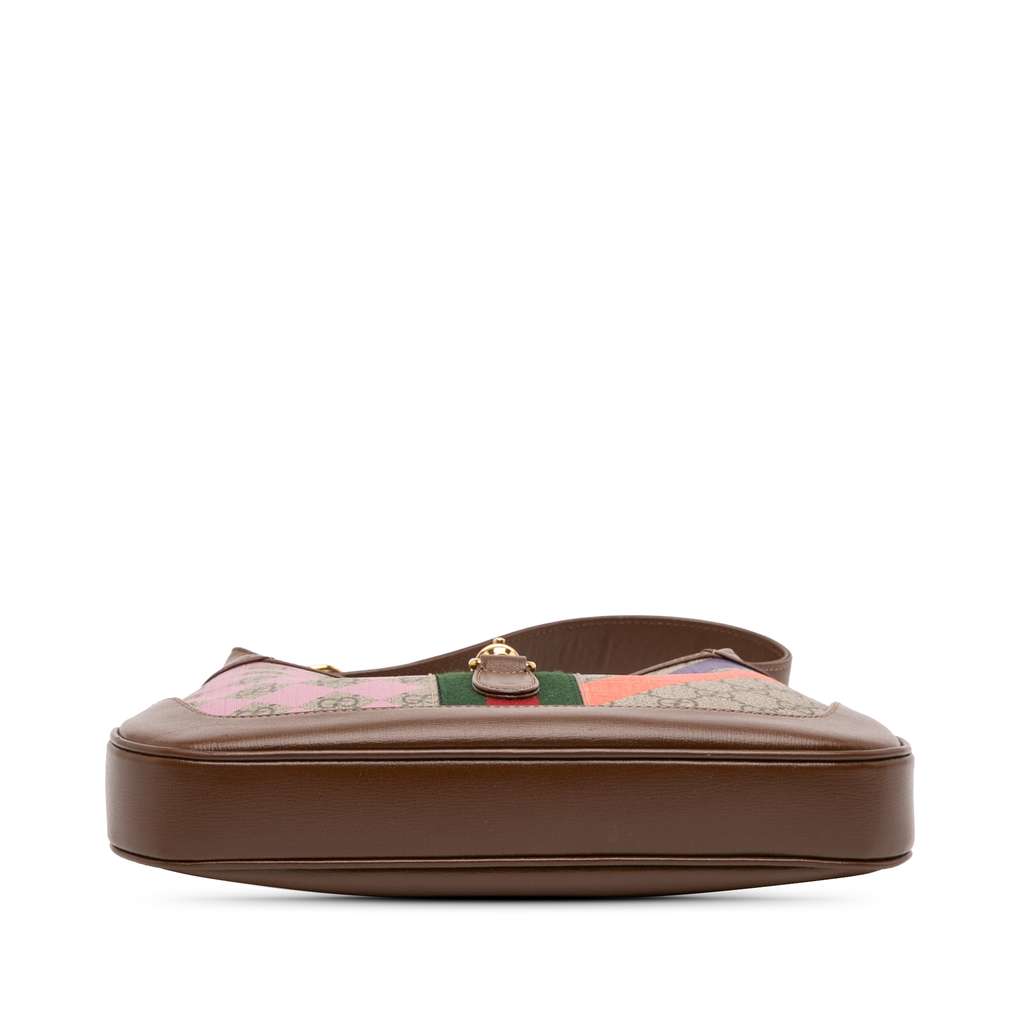 Gucci Small GG Supreme Web Geometric Jackie 1961 Crossbody - 3