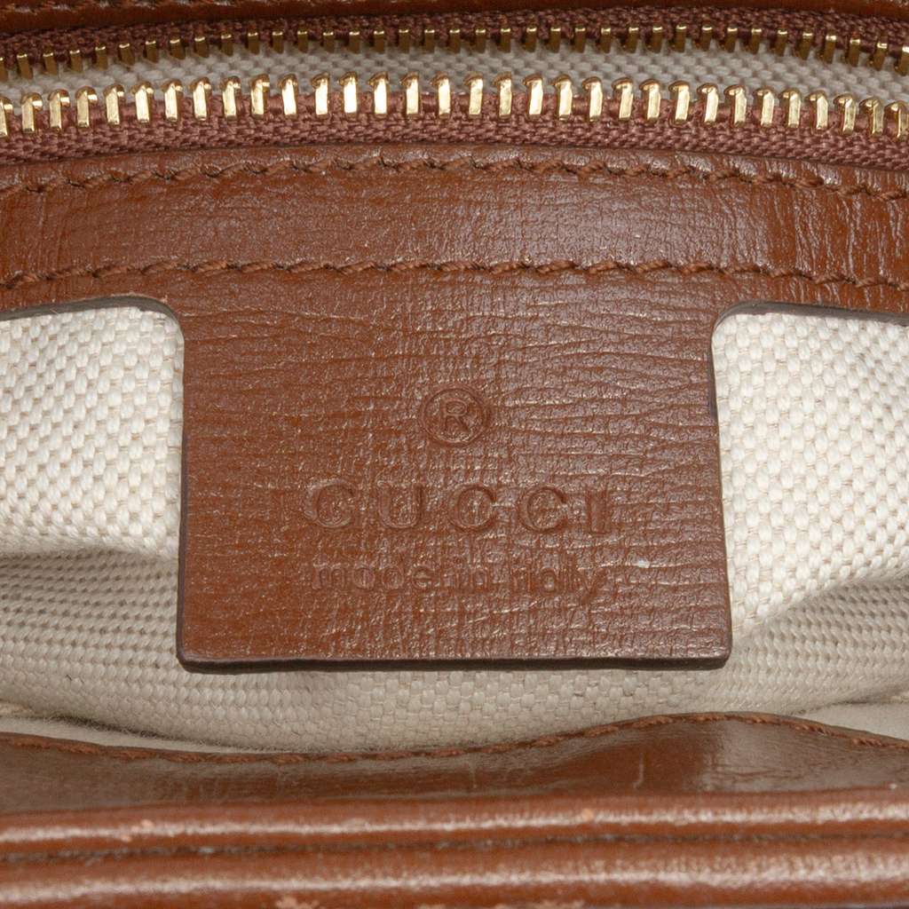 Gucci Small GG Supreme Web Geometric Jackie 1961 Crossbody - 5