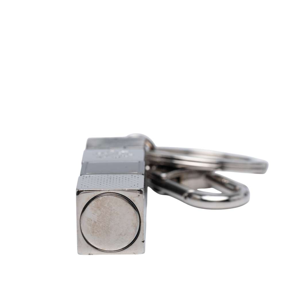 Louis Vuitton Silver Plated Porte Cles Cube Key Holder - 4