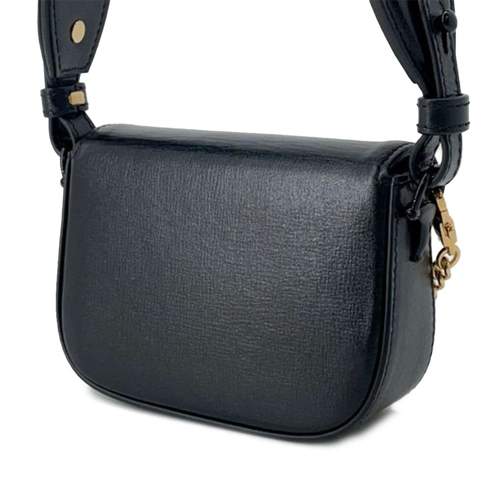 Gucci Mini Leather Horsebit 1955 Web Satchel - 2