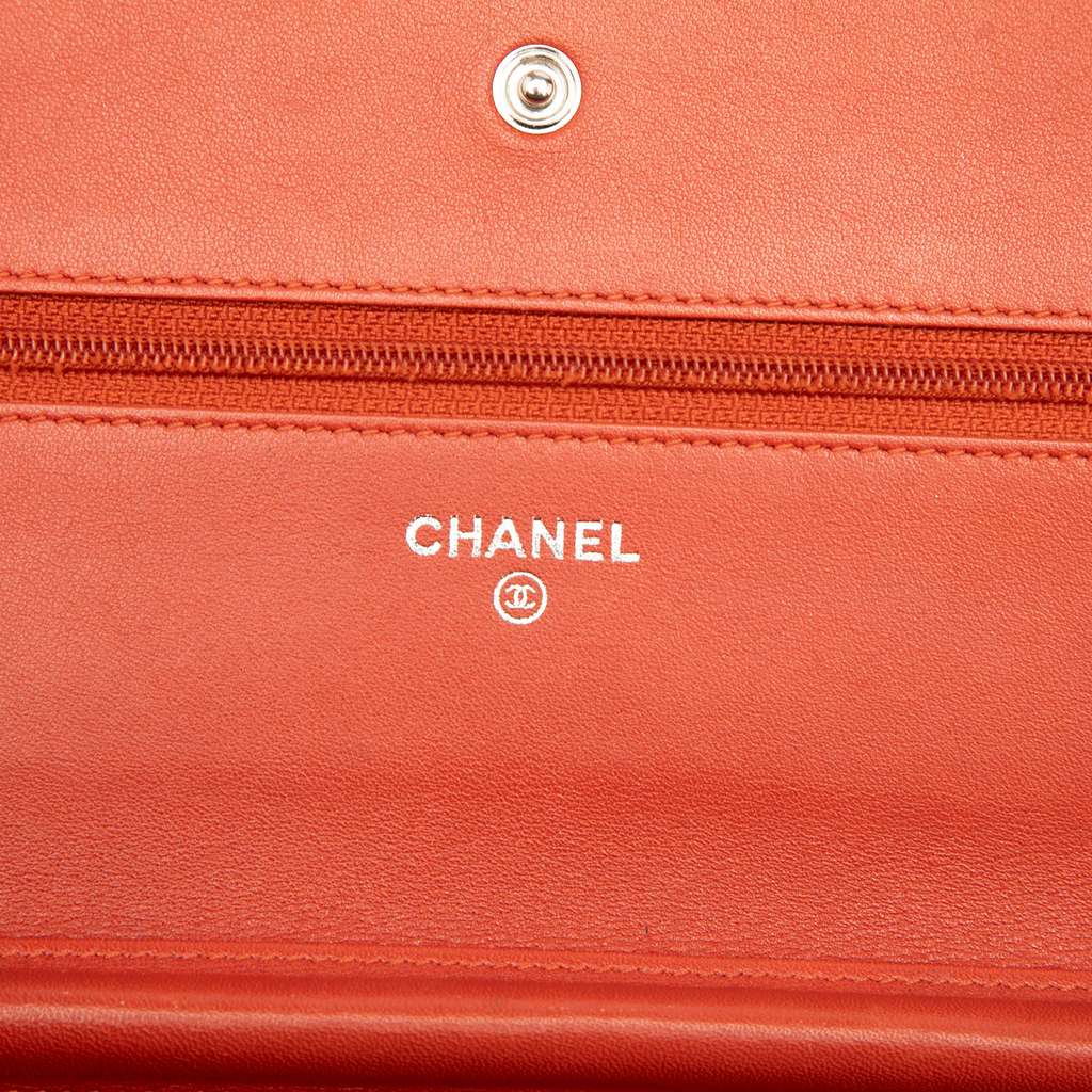 Chanel CC Caviar Wallet On Chain - 5