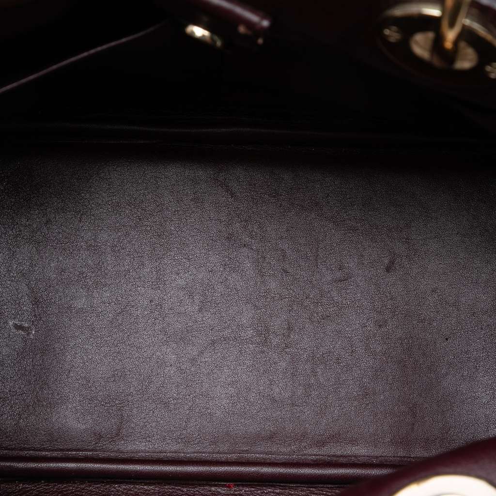 Dior Mini Leather Diorissimo Satchel - 4