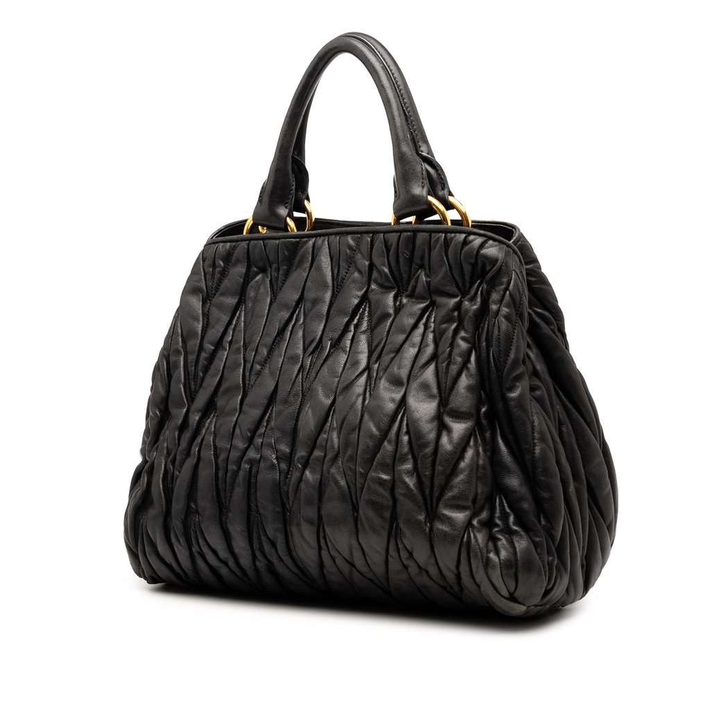 Miu Miu Matelasse Nappa Satchel - 2