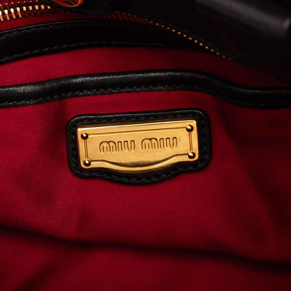 Miu Miu Matelasse Nappa Satchel - 5