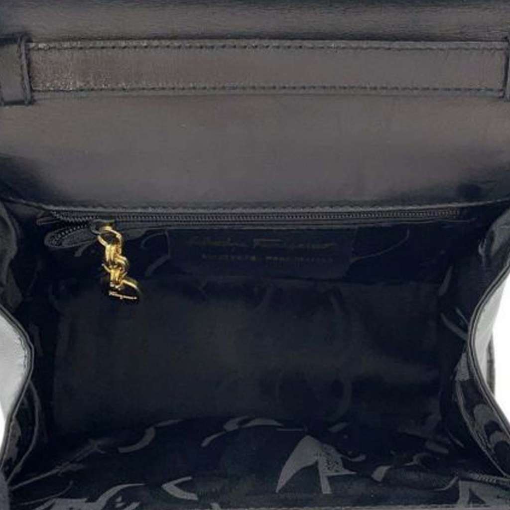 Salvatore Ferragamo Leather Vara Bow Ribbon Crossbody - 4