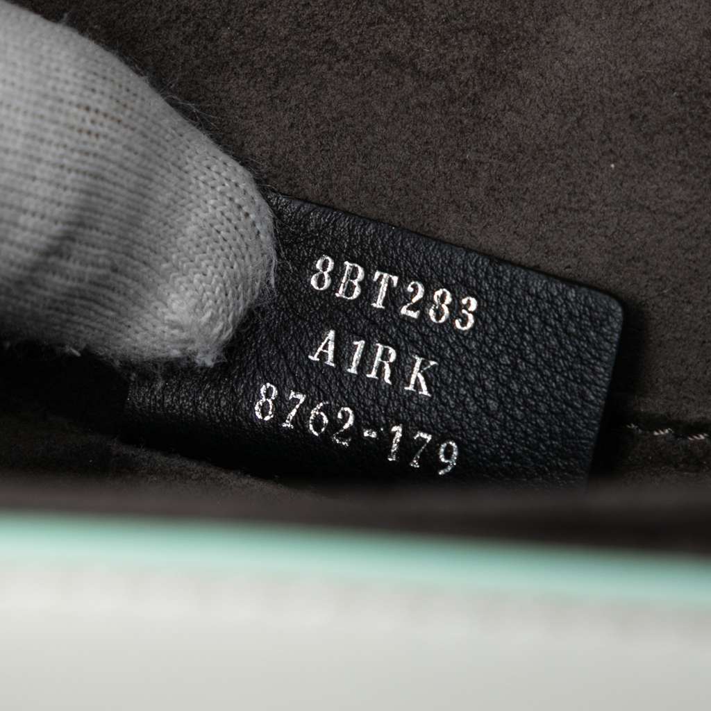 Fendi Medium Scalloped Leather Studded Kan I Satchel - 5