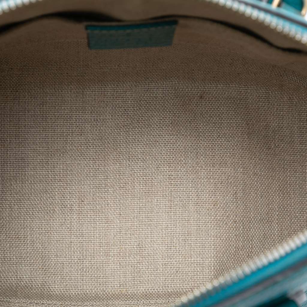 Gucci Mini Leather GG Charm Dome Satchel - 4