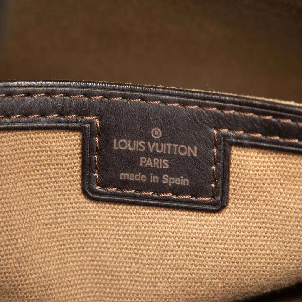 Louis Vuitton Utah Sac Plat Messenger Brown Leather Very good - Box View