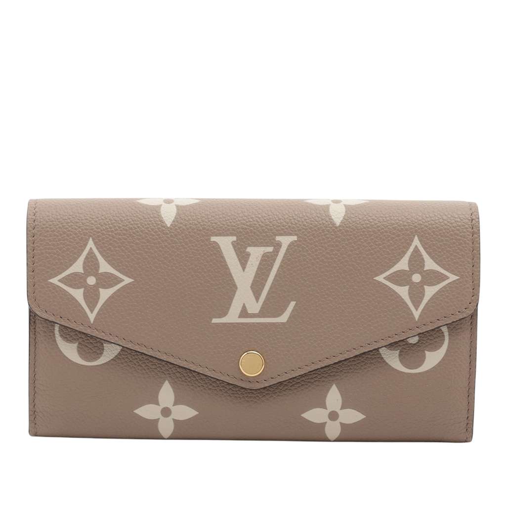 Louis Vuitton Bicolor Monogram Empreinte Sarah Wallet