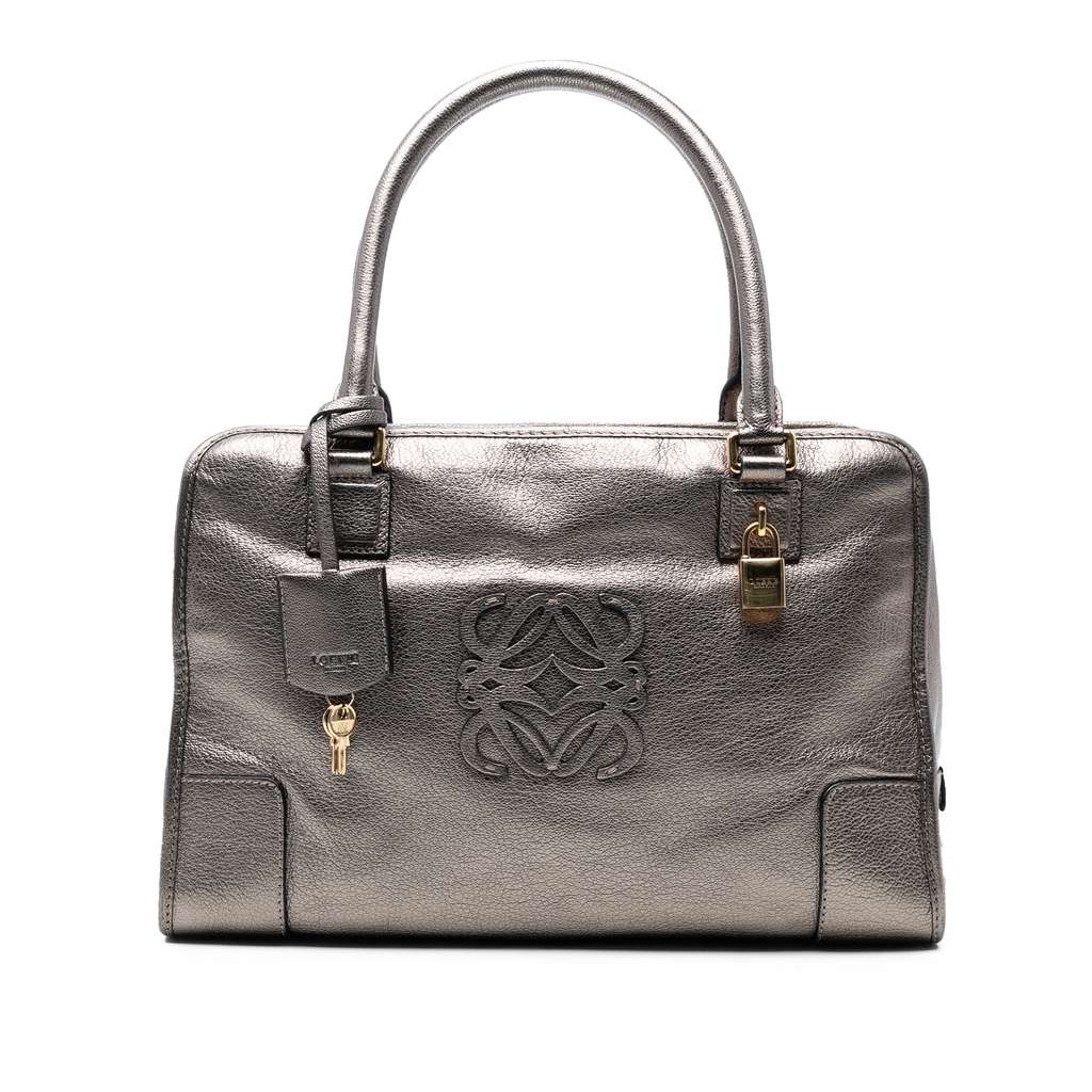 Loewe Metallic Goatskin Amazona 36