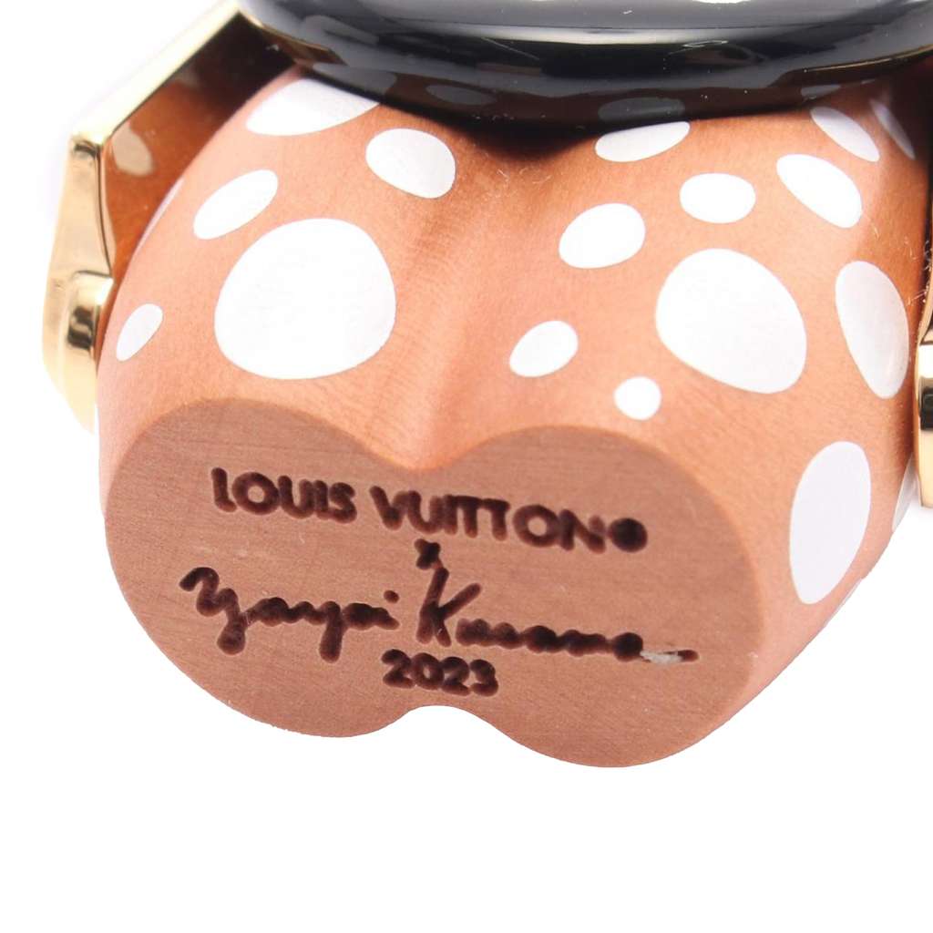 Louis Vuitton Yayoi Kusama Infinity Dot Wood Vivienne Bag Charm - 3