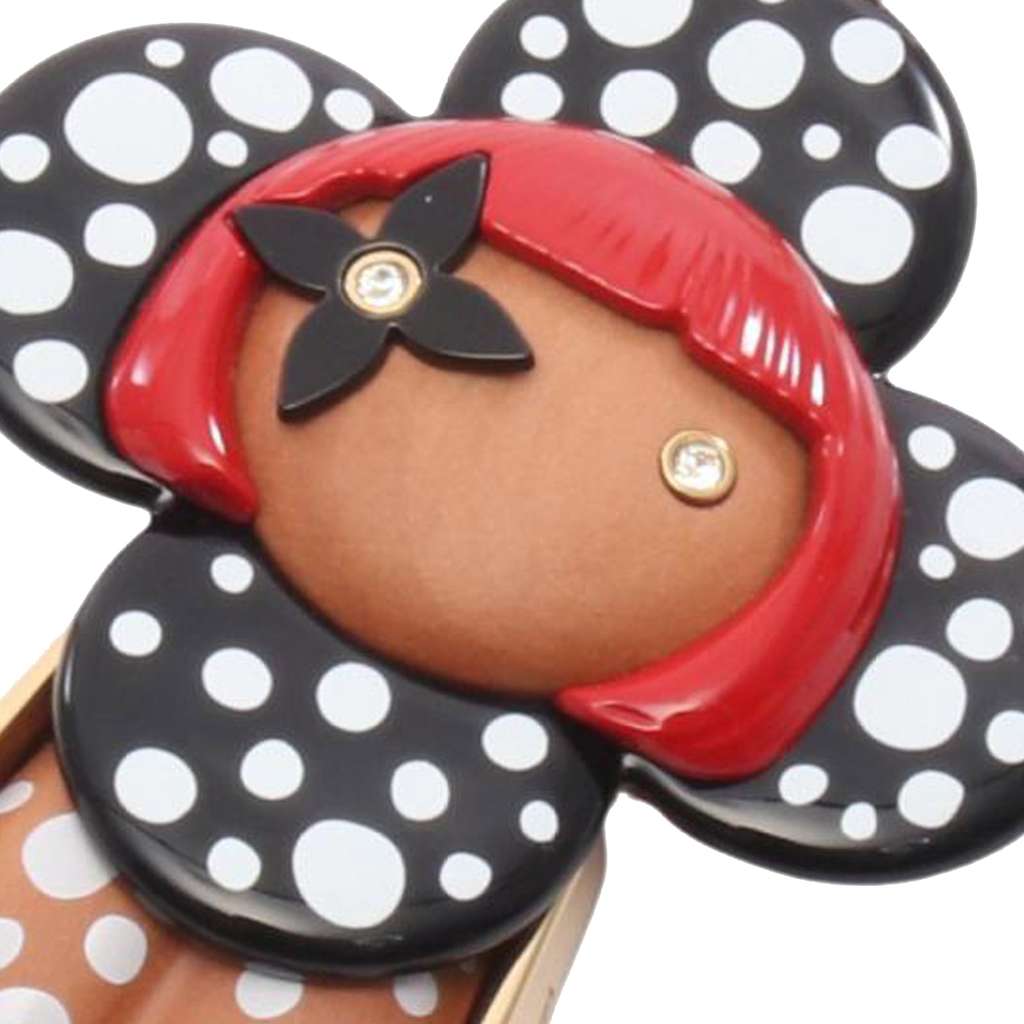 Louis Vuitton Yayoi Kusama Infinity Dot Wood Vivienne Bag Charm - 5