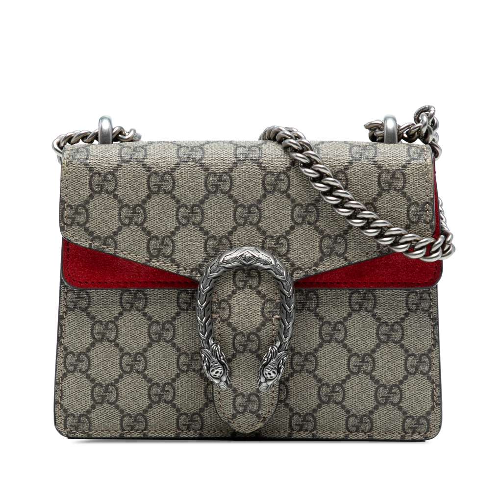 Gucci Small GG Supreme Dionysus Crossbody