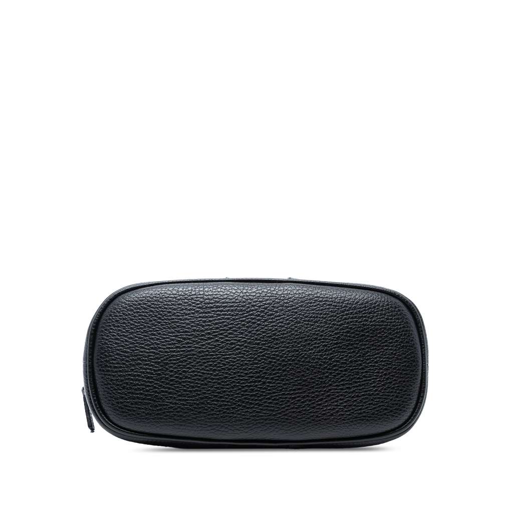 Gucci Mini Leather Web Dome Satchel - 3